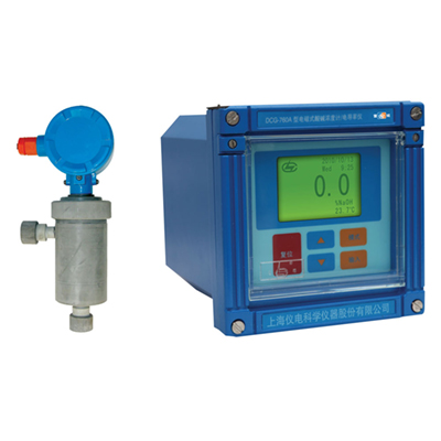 上海雷磁電磁式酸堿濃度計/電導(dǎo)率儀DCG-760A